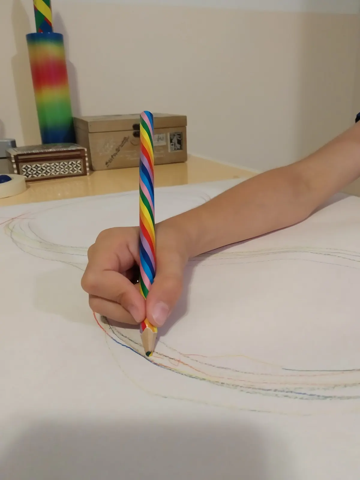 Attività di educazione del gesto grafico, foto 1